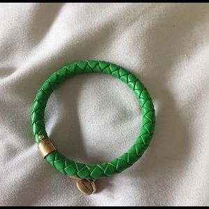 Alex and Ani leather wrap bracelet